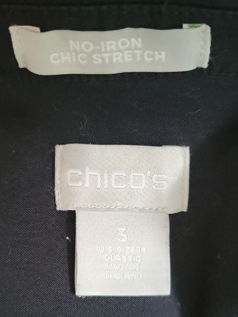 Chico's No Iron‎ Chic Stretch Mixed Animal Print Tunic Size XL - Picture 6 of 7